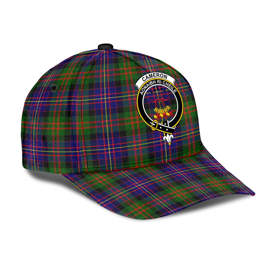 Cameron of Erracht Modern Tartan Crest Classic Cap