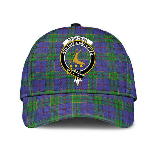 Strachan Tartan Crest Classic Cap