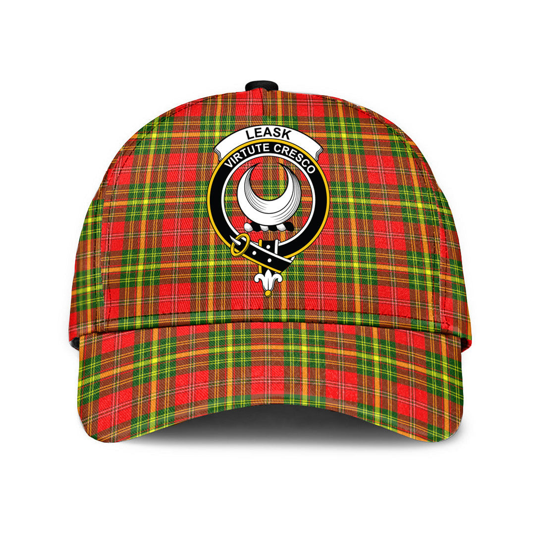 Leask Tartan Crest Classic Cap