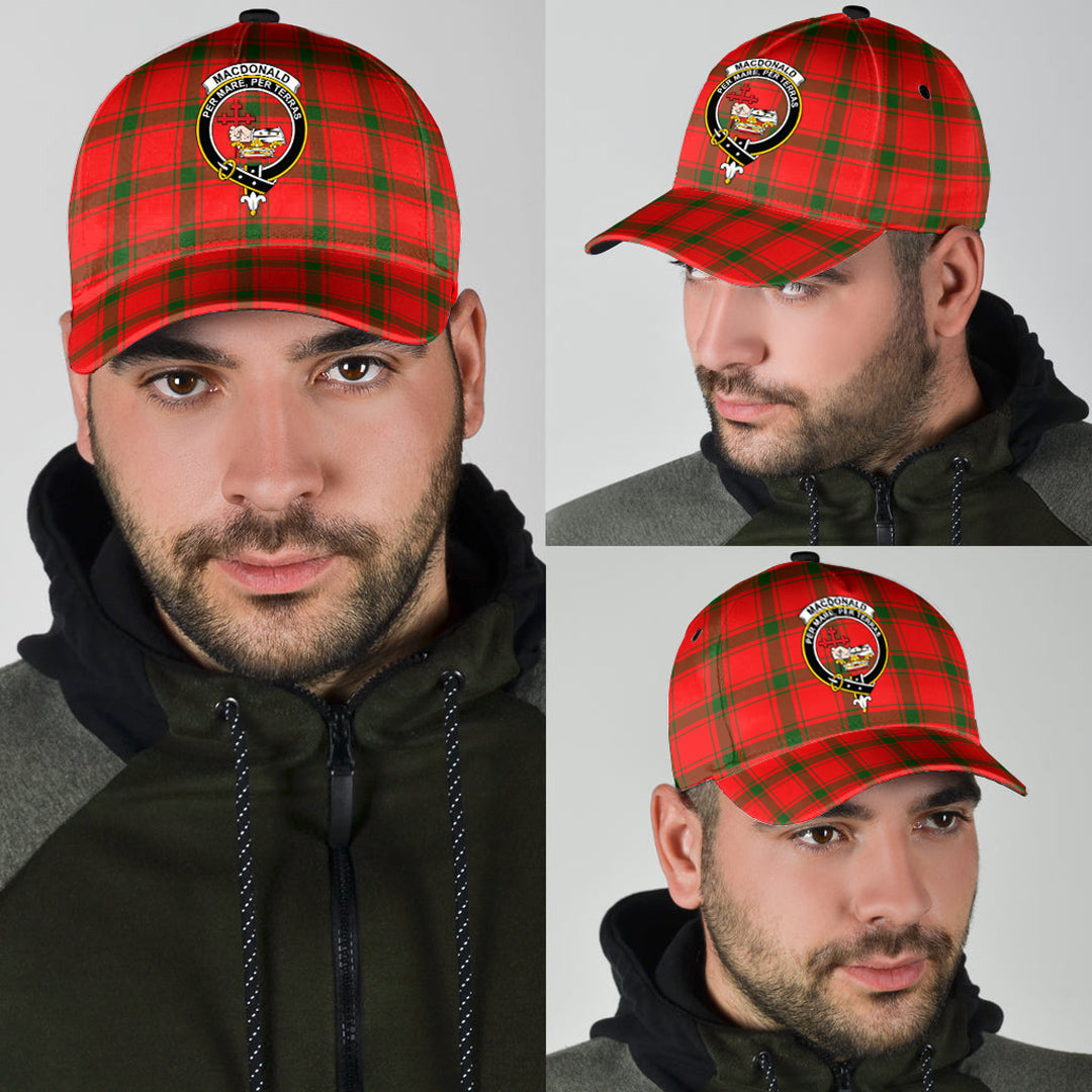 MacDonald of Sleat Tartan Crest Classic Cap