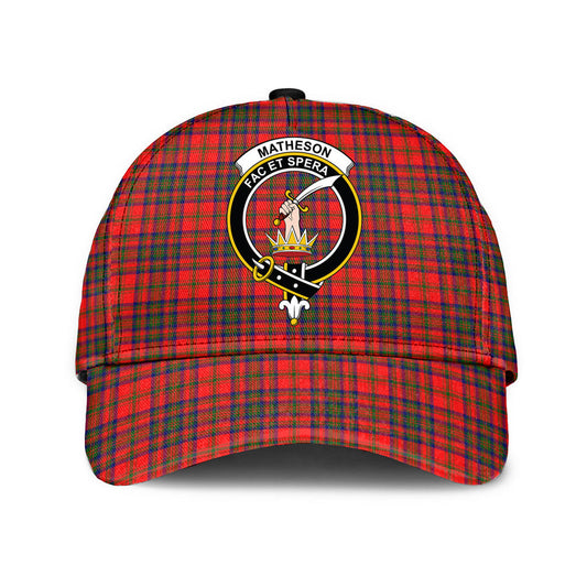 Matheson Modern Tartan Crest Classic Cap