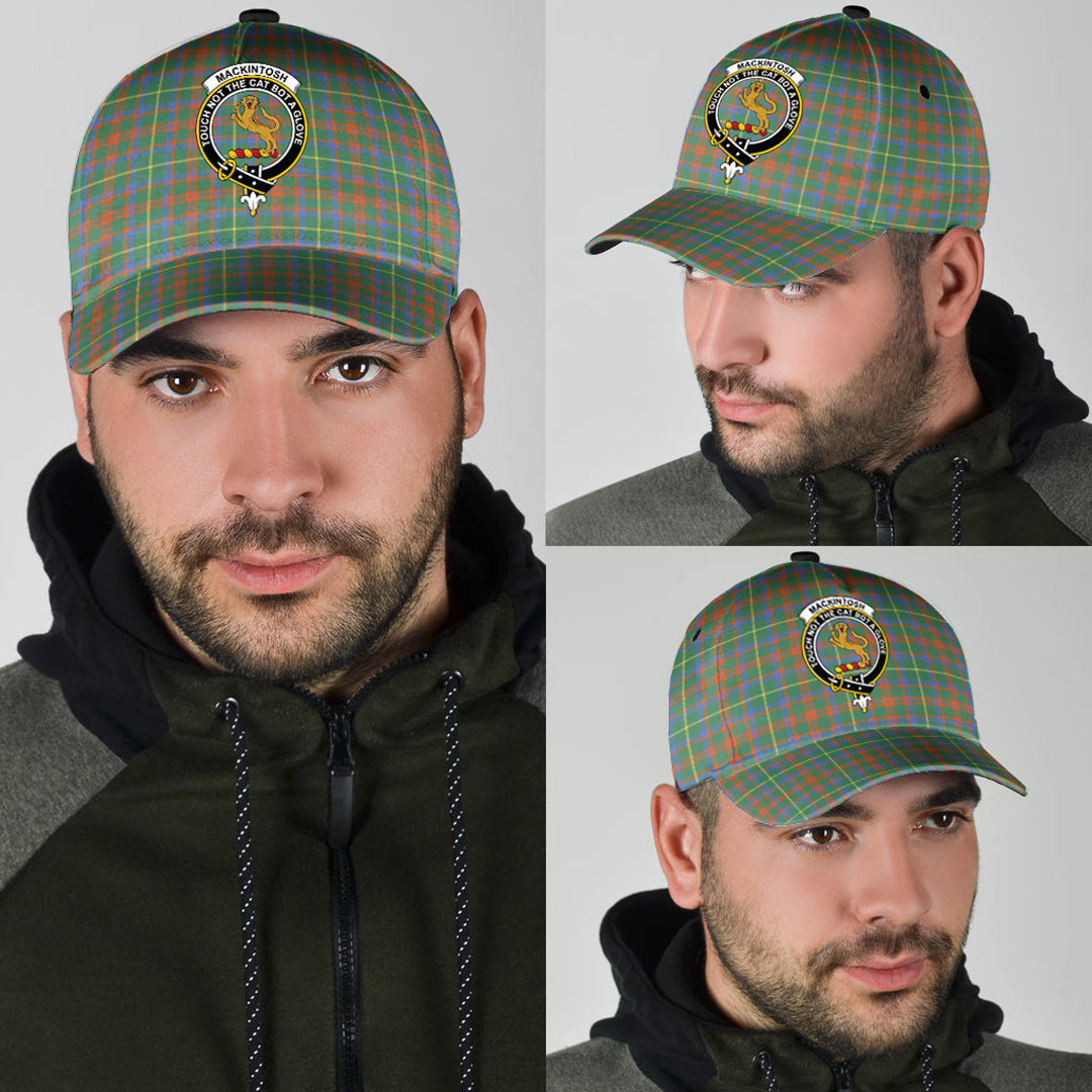 MacKintosh Hunting Ancient Tartan Crest Classic Cap