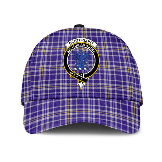 Ochterlony Tartan Crest Classic Cap