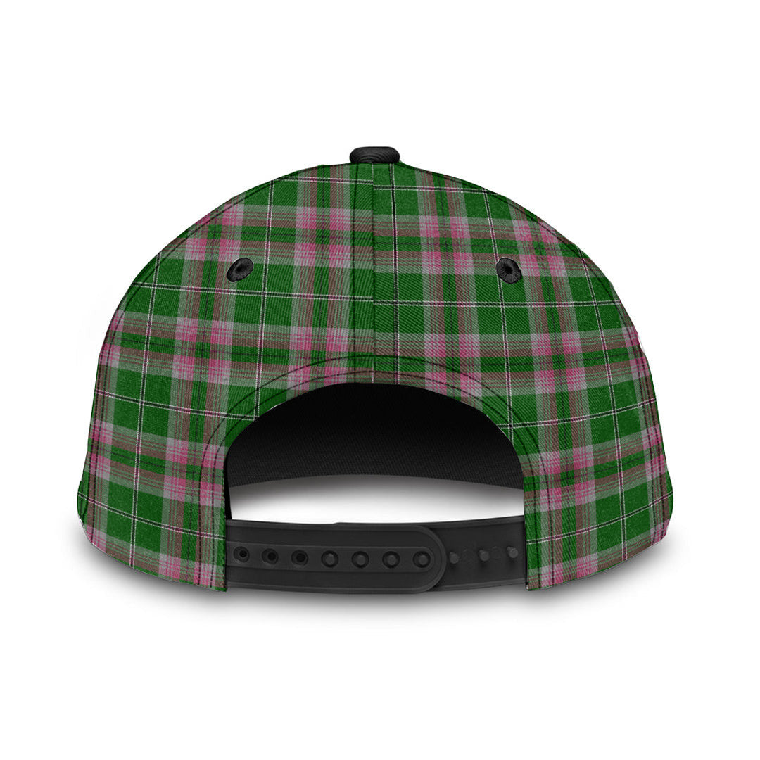 Gray Hunting Tartan Crest Classic Cap