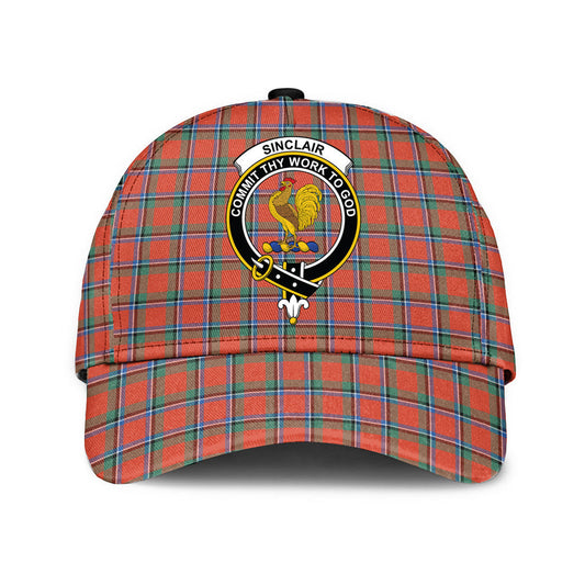 Sinclair Ancient Tartan Crest Classic Cap