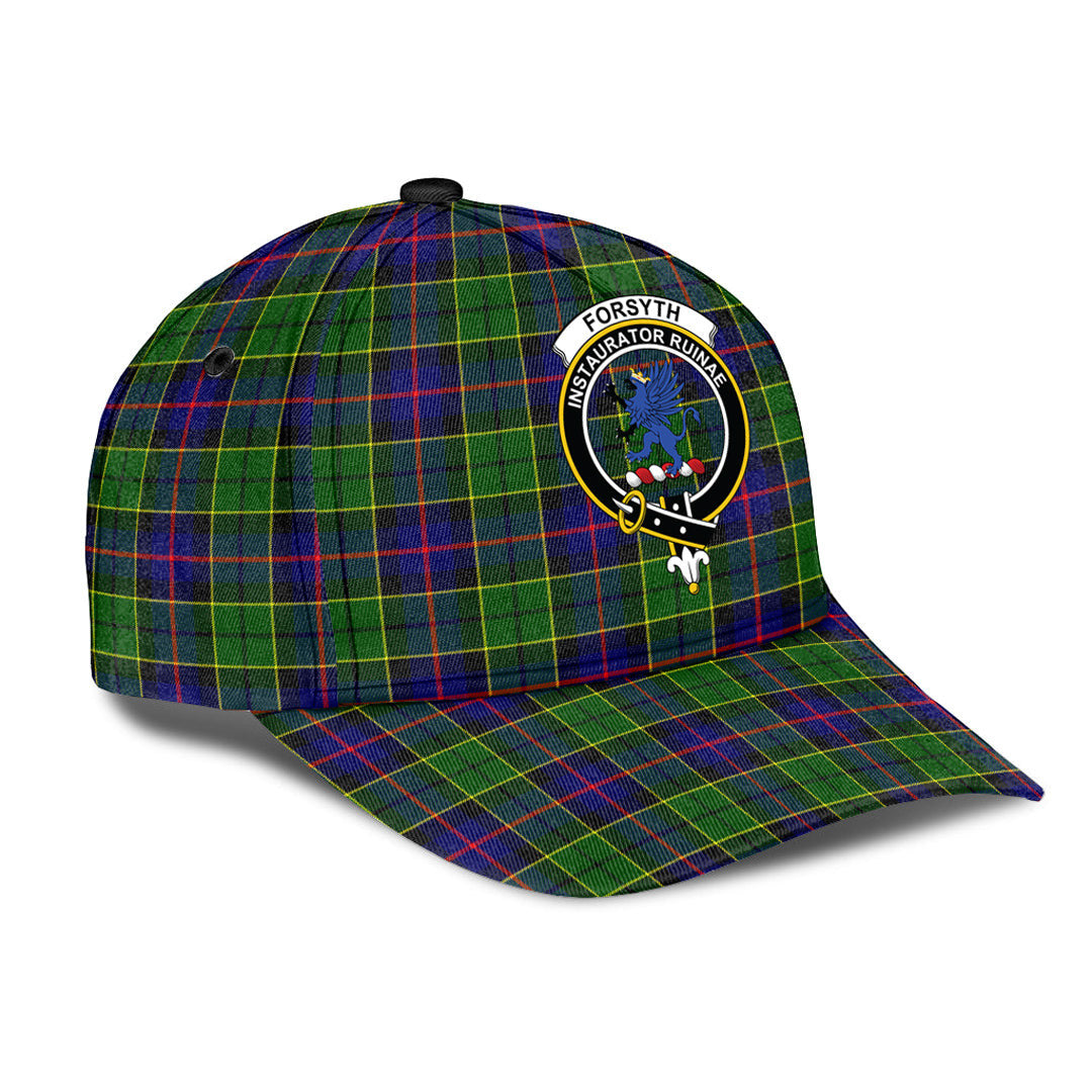 Forsyth Modern Tartan Crest Classic Cap