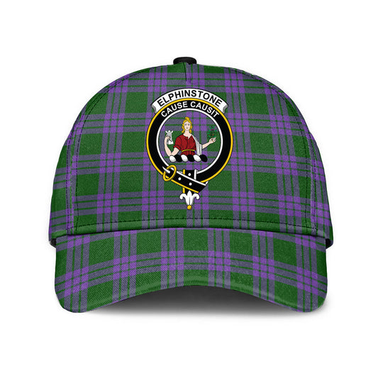 Elphinstone Tartan Crest Classic Cap