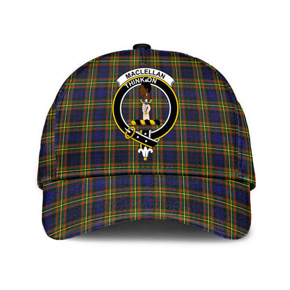 MacLellan Modern Tartan Crest Classic Cap