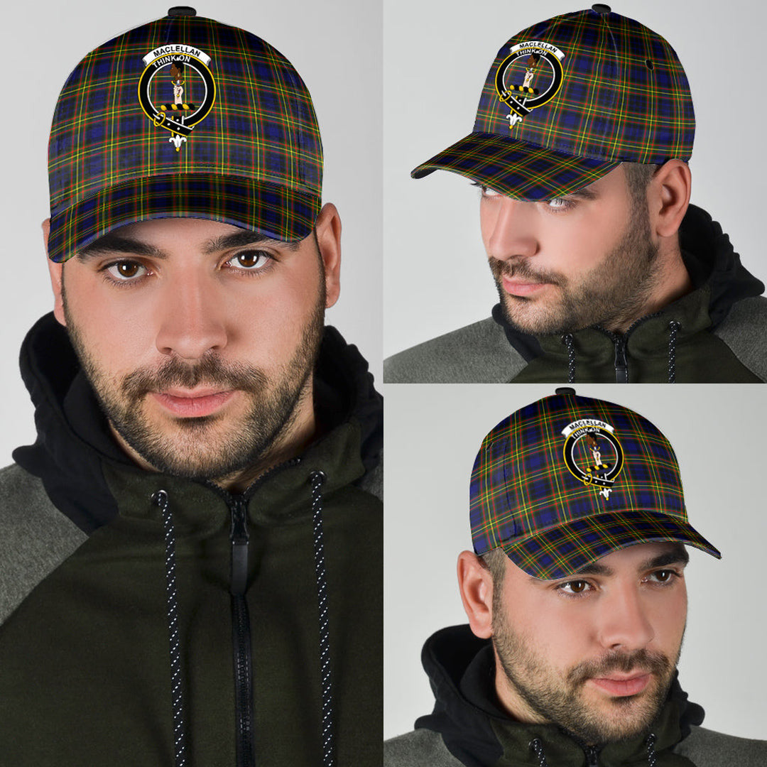 MacLellan Modern Tartan Crest Classic Cap