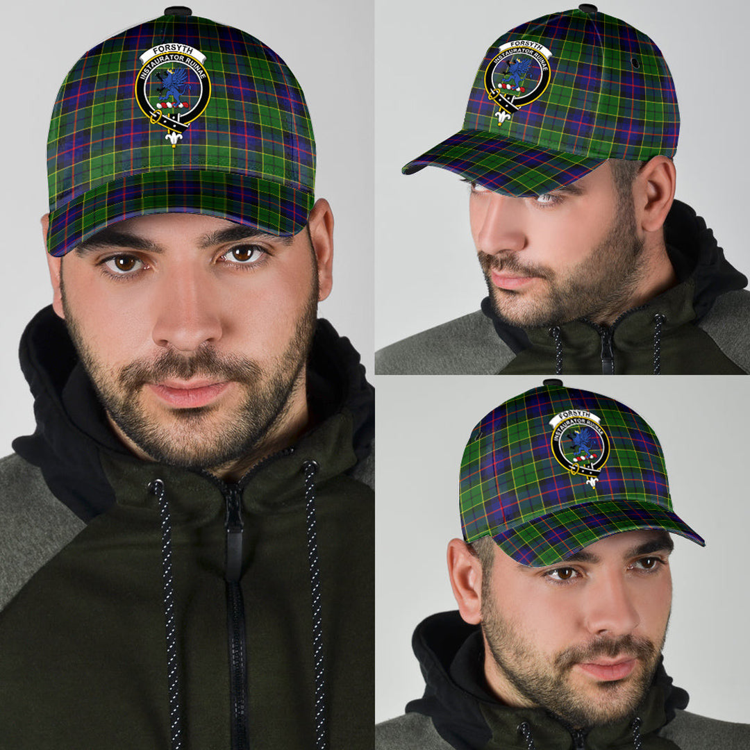 Forsyth Modern Tartan Crest Classic Cap