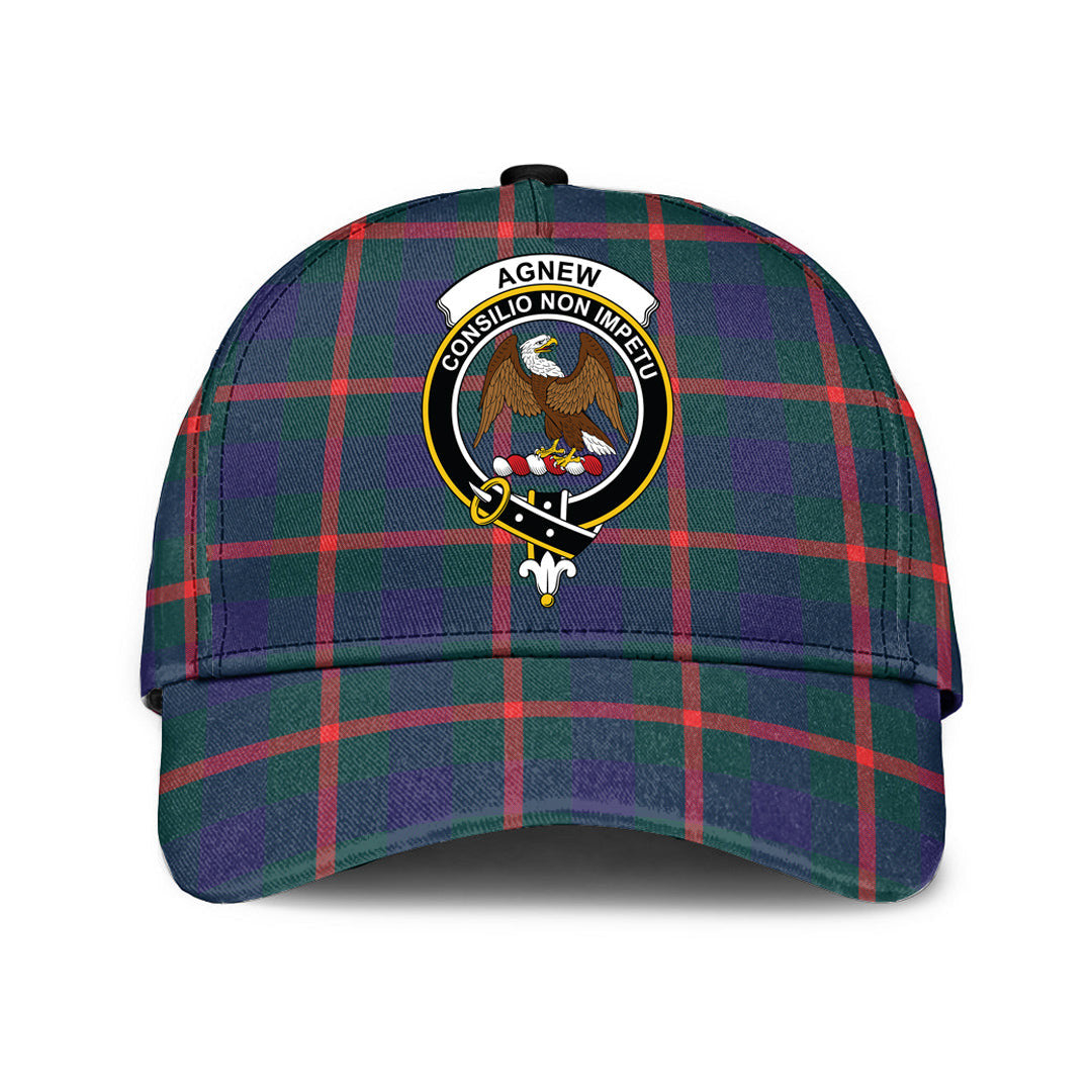 Agnew Modern Tartan Crest Classic Cap