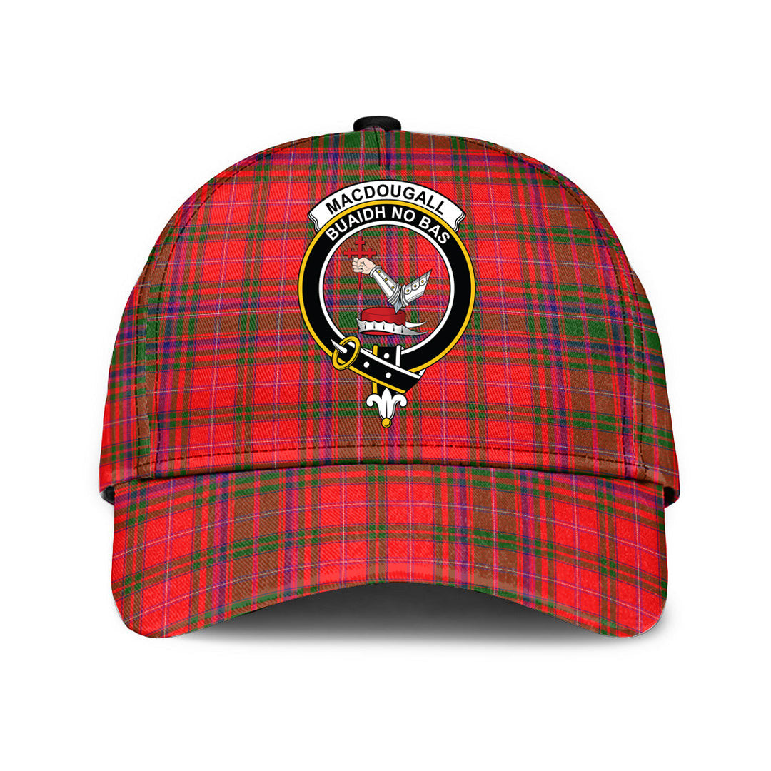 MacDougall Modern Tartan Crest Classic Cap