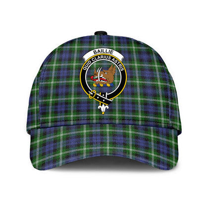 Baillie Modern Tartan Crest Classic Cap