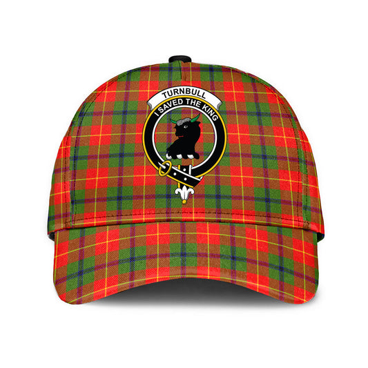 Turnbull Dress Tartan Crest Classic Cap