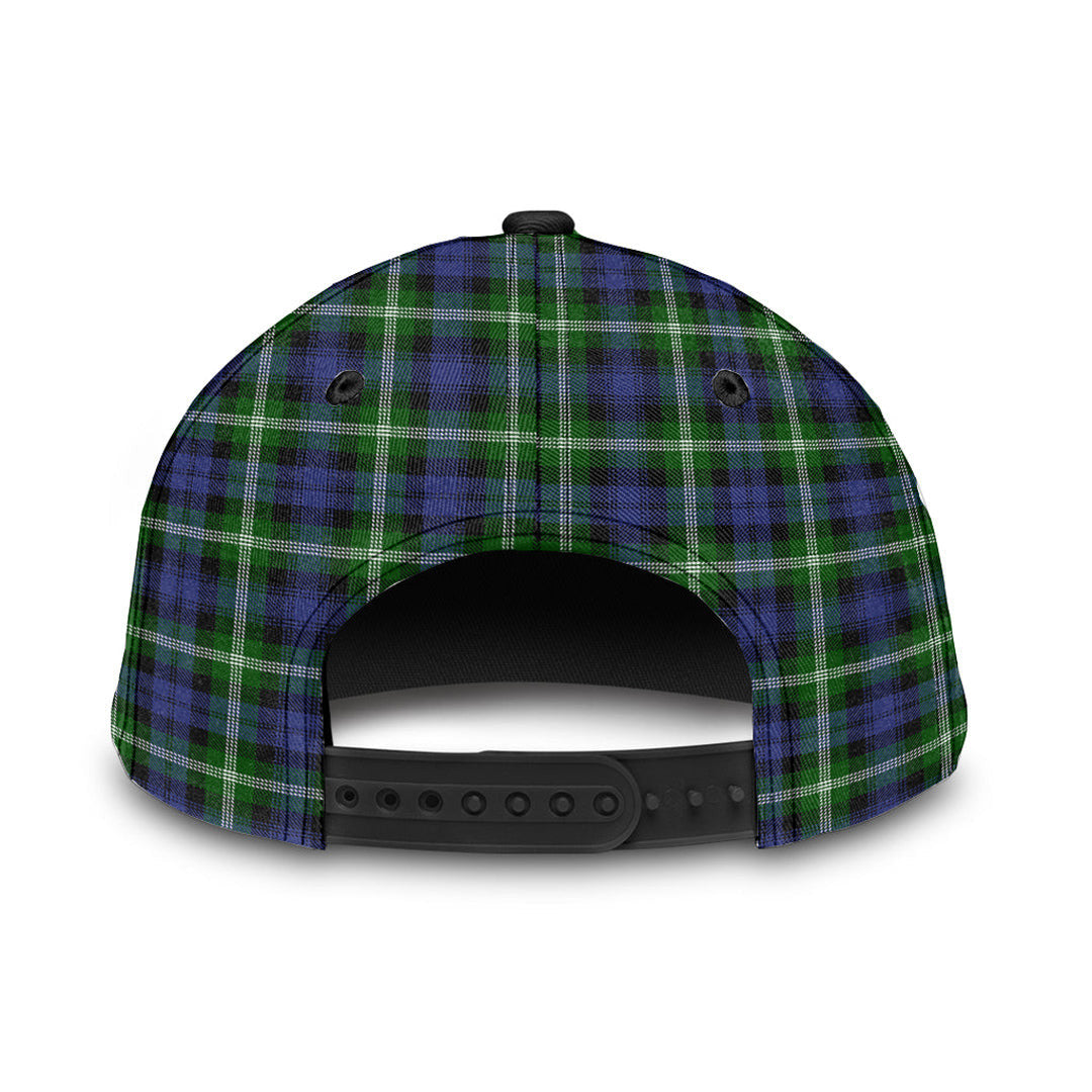 Baillie Modern Tartan Crest Classic Cap