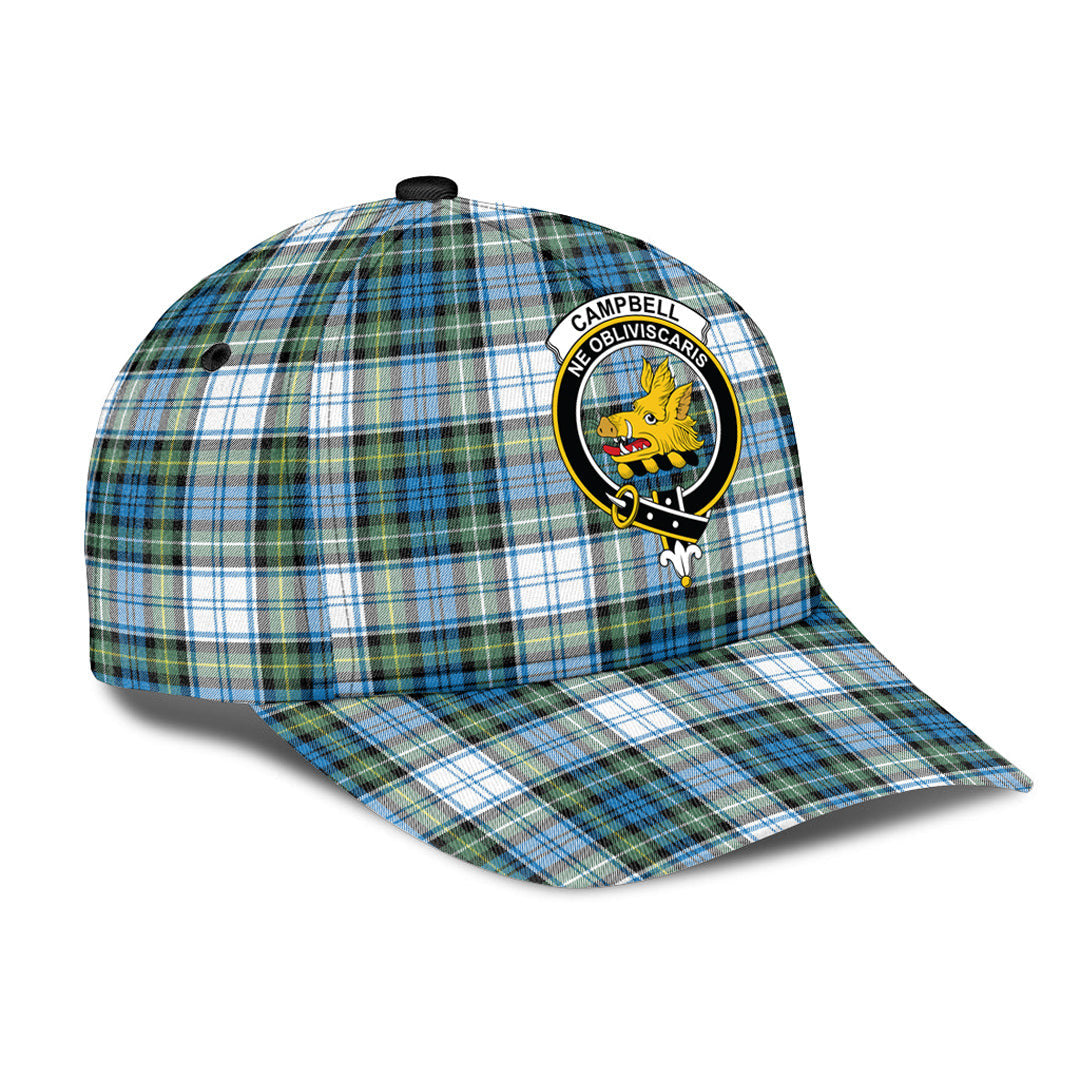 Campbell Dress Ancient Tartan Crest Classic Cap