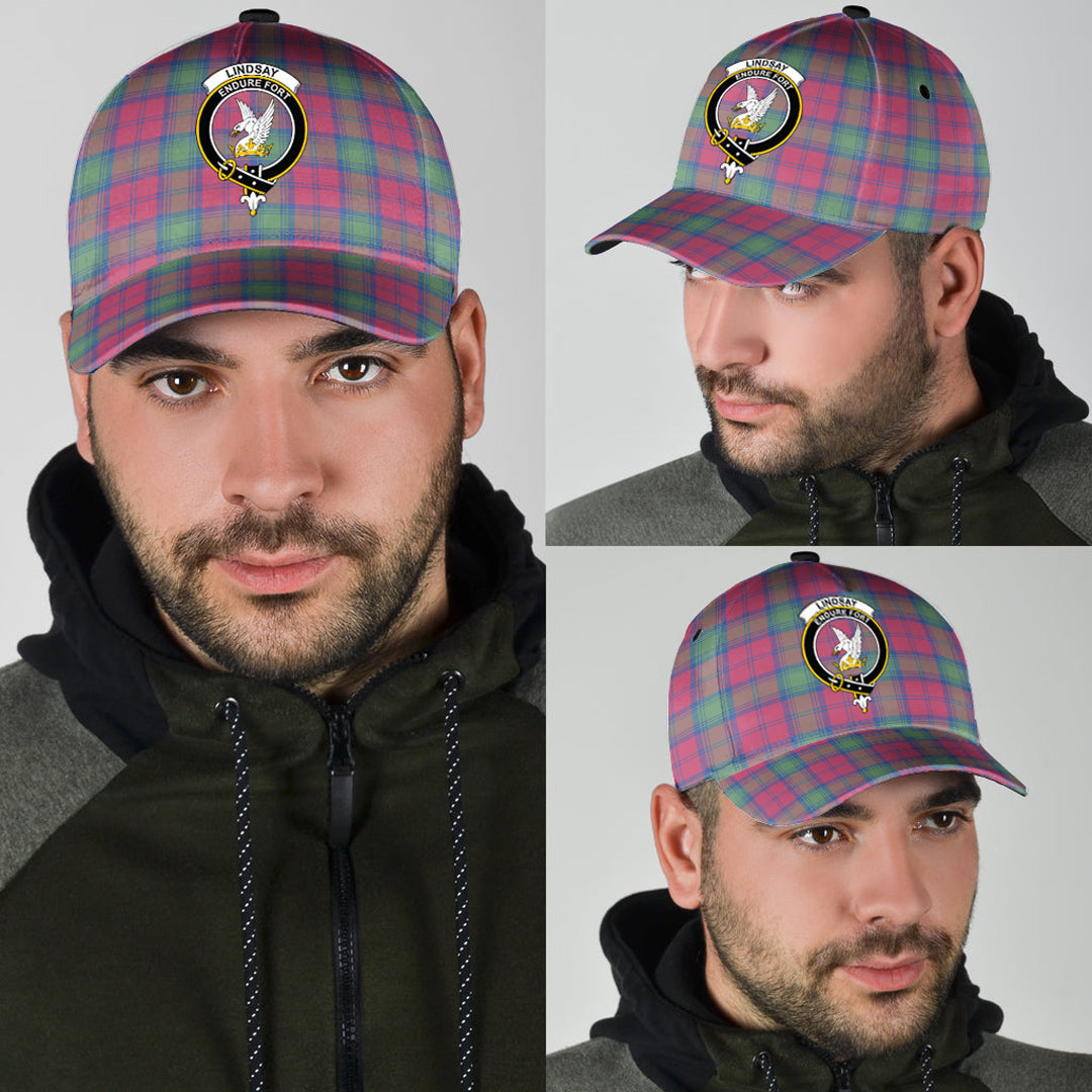 Lindsay Ancient Tartan Crest Classic Cap