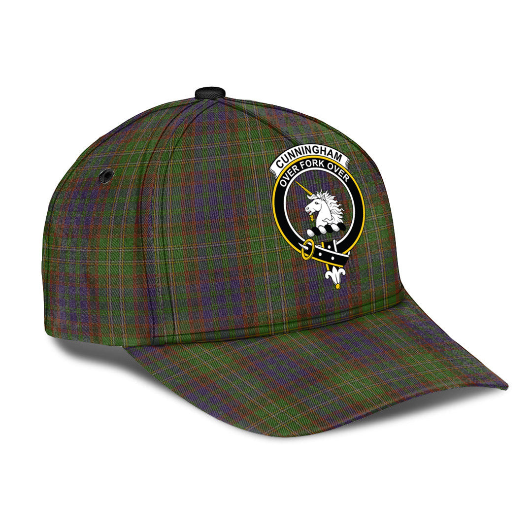 Cunningham Hunting Modern Tartan Crest Classic Cap