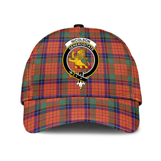 Nicolson Ancient Tartan Crest Classic Cap