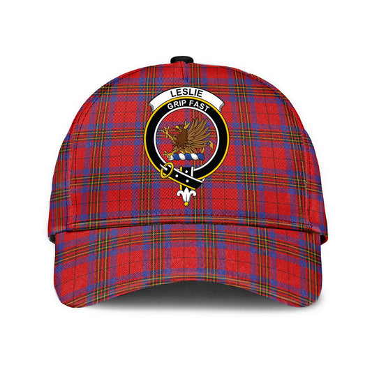 Leslie Modern Tartan Crest Classic Cap