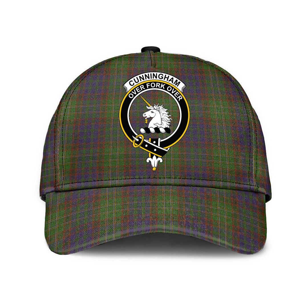 Cunningham Hunting Modern Tartan Crest Classic Cap