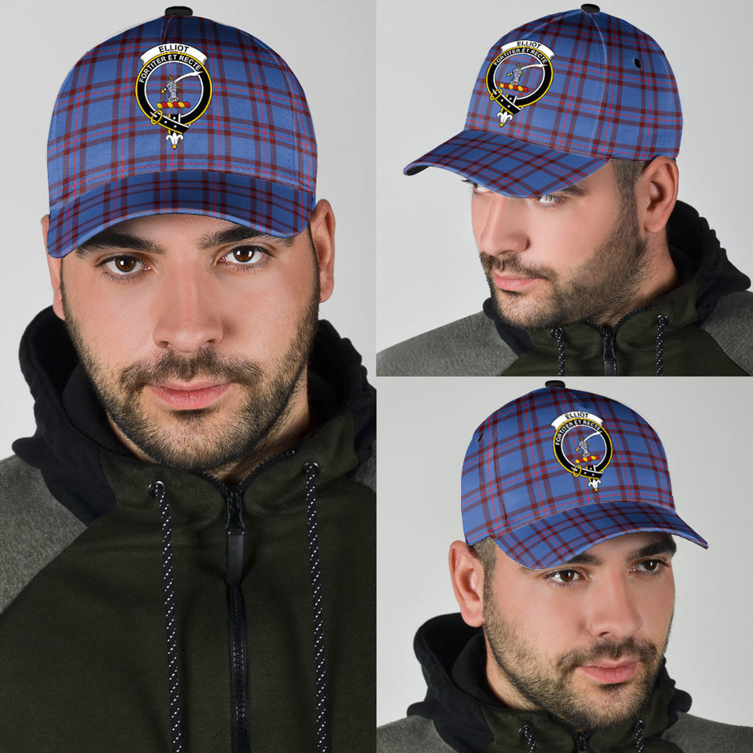 Elliot Modern Tartan Crest Classic Cap