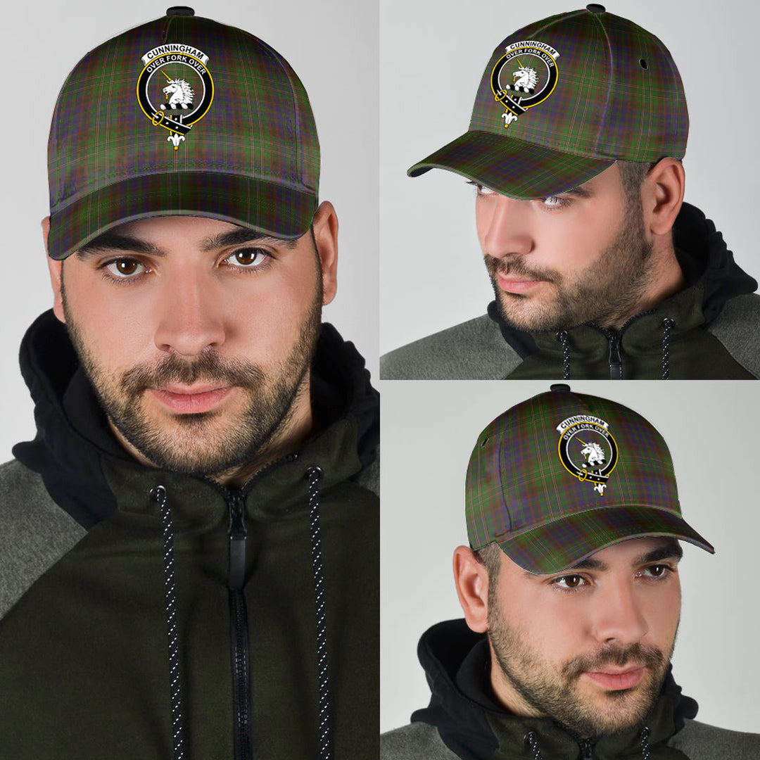 Cunningham Hunting Modern Tartan Crest Classic Cap