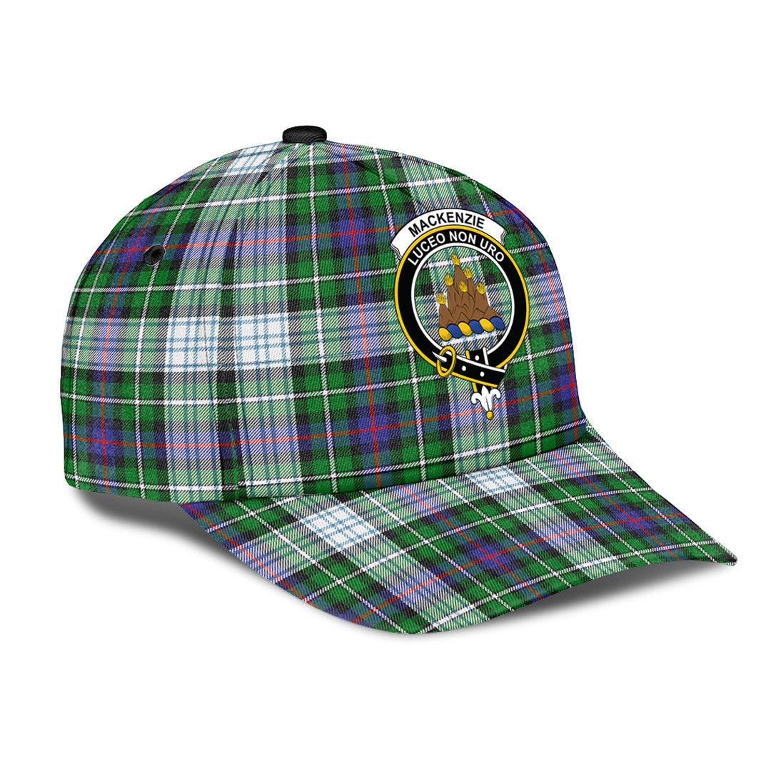 MacKenzie Dress Modern Tartan Crest Classic Cap