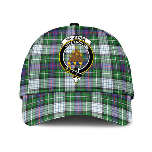 MacKenzie Dress Modern Tartan Crest Classic Cap