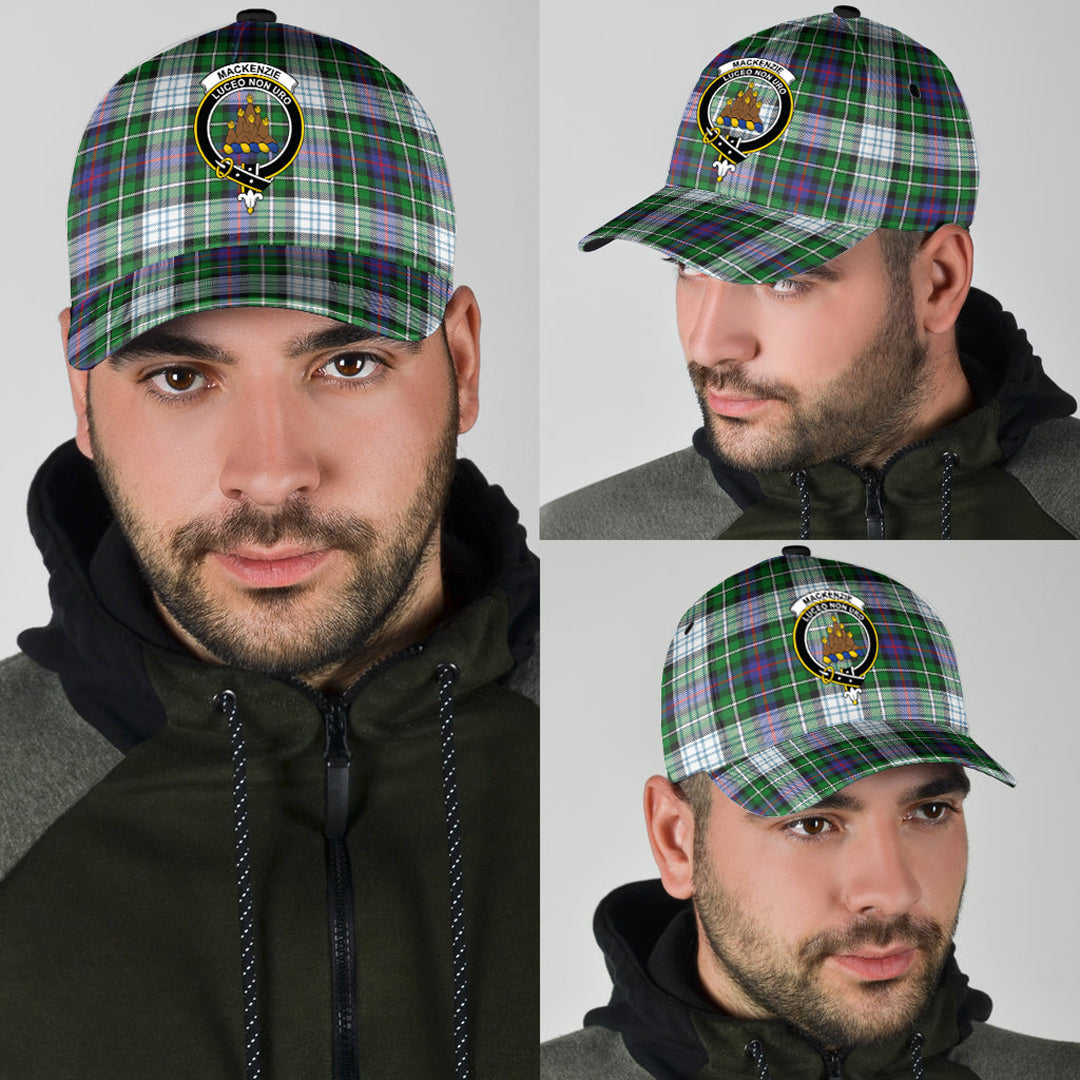 MacKenzie Dress Modern Tartan Crest Classic Cap