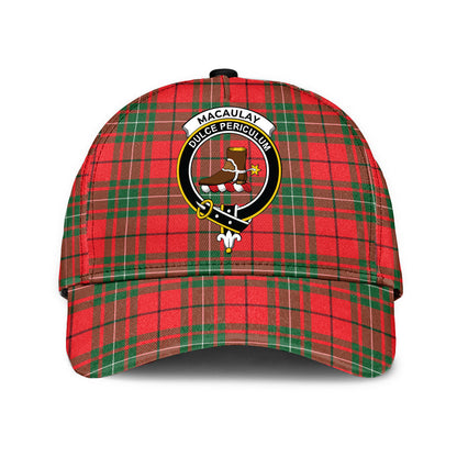 MacAulay Modern Tartan Crest Classic Cap