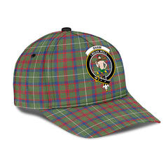 Shaw Green Modern Tartan Crest Classic Cap