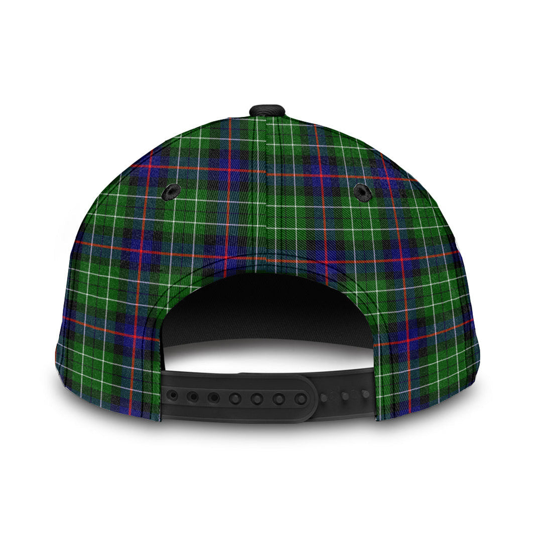 Leslie Hunting Tartan Crest Classic Cap