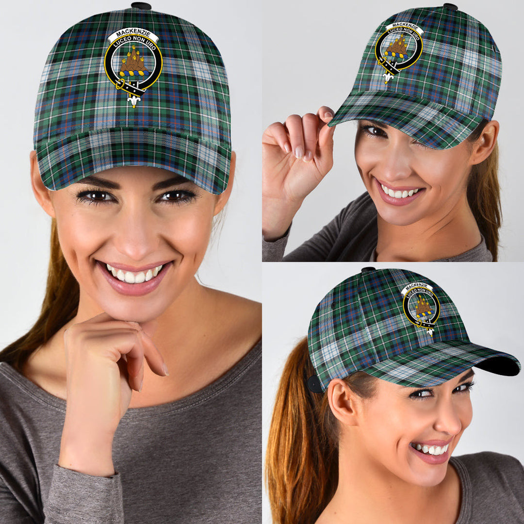 MacKenzie Dress Ancient Tartan Crest Classic Cap