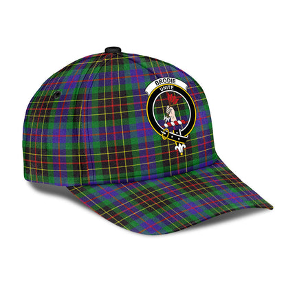 Brodie Hunting Modern Tartan Crest Classic Cap