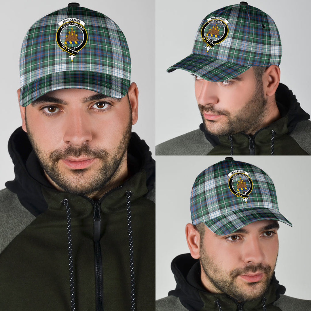 MacKenzie Dress Ancient Tartan Crest Classic Cap