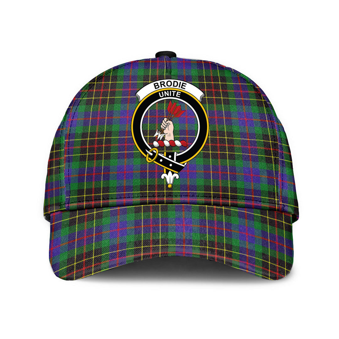 Brodie Hunting Modern Tartan Crest Classic Cap