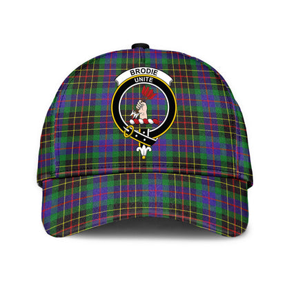 Brodie Hunting Modern Tartan Crest Classic Cap