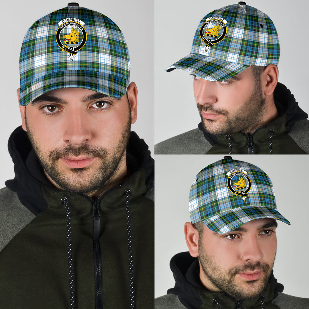 Campbell Dress Tartan Crest Classic Cap