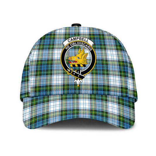 Campbell Dress Tartan Crest Classic Cap