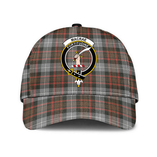 MacRae Hunting Weathered Tartan Crest Classic Cap