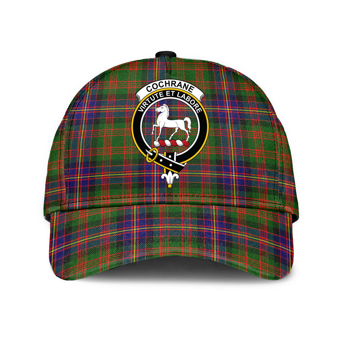 Cochrane Modern Tartan Crest Classic Cap