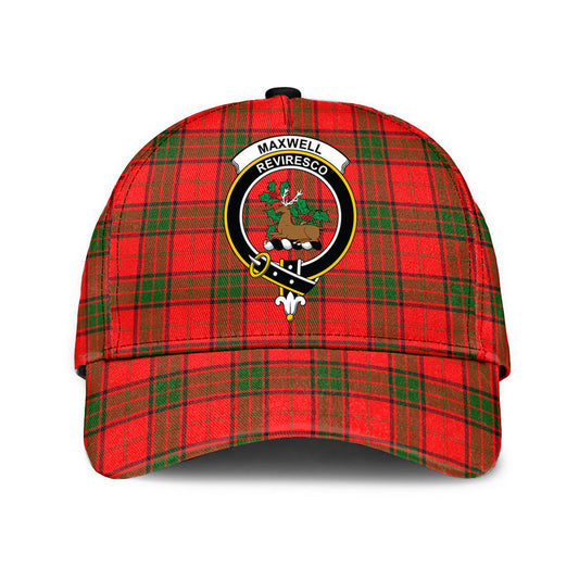 Maxwell Modern Tartan Crest Classic Cap