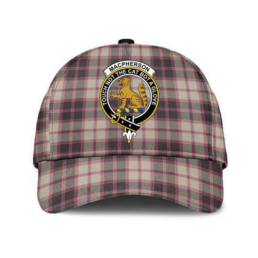 MacPherson Hunting Ancient Tartan Crest Classic Cap