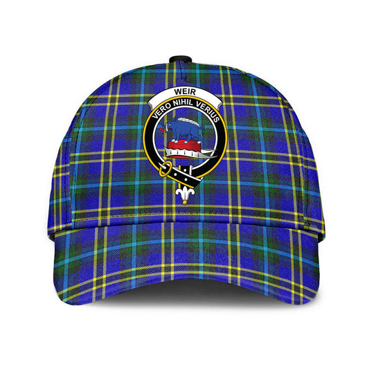 Weir Modern Tartan Crest Classic Cap