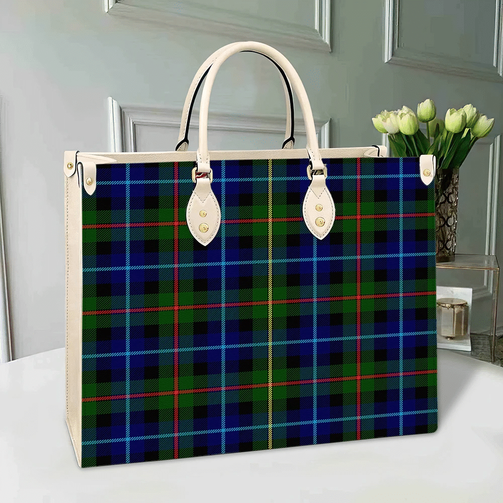 Smith Modern Tartan Leather Bag