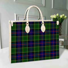 Forsyth Modern Tartan Leather Bag