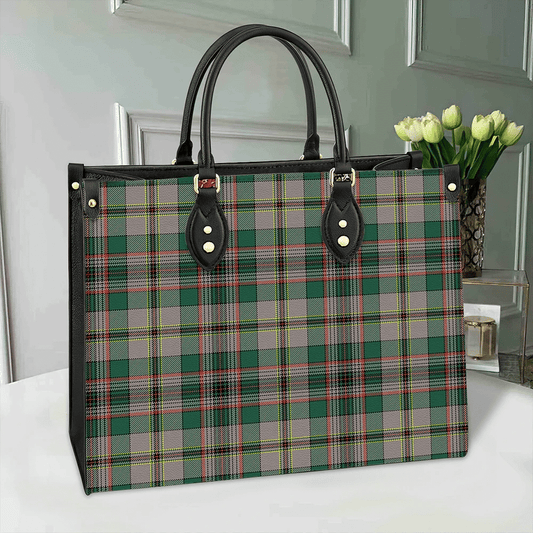 Craig Ancient Tartan Leather Bag