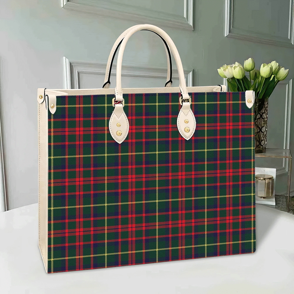 MacKintosh Hunting Modern Tartan Leather Bag