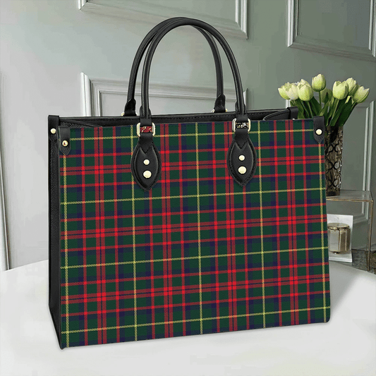 MacKintosh Hunting Modern Tartan Leather Bag